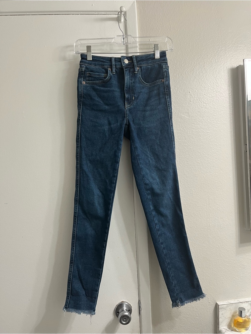 We The Free Dark Blue Skinny Jeans